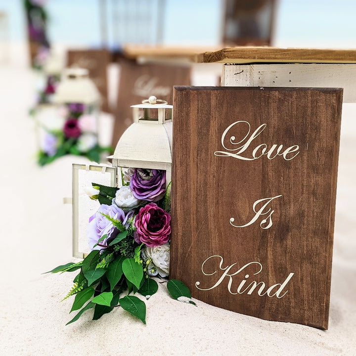 1st Corinthian wedding aisle marker rentals in panama city beach florida