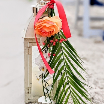 Ivory Candace Lantern - The Wedding Shop