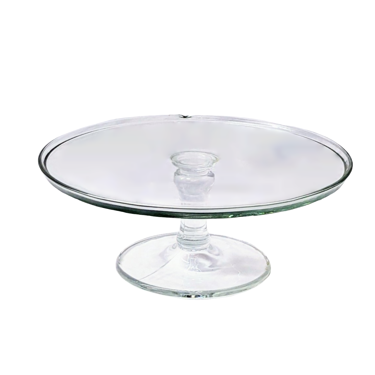 Julianna Glass Cake Stand Rental in Panama City Beach