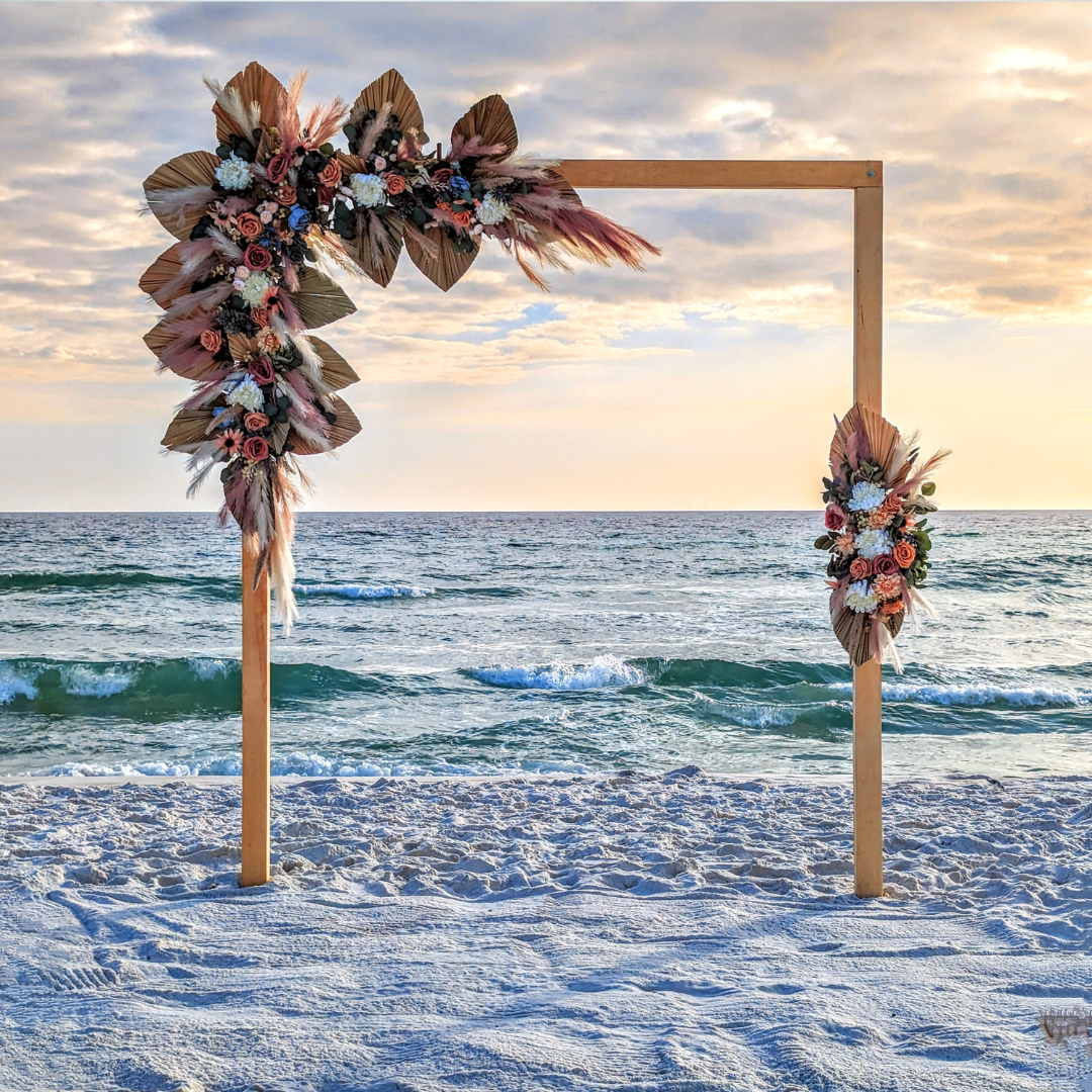 panama city beach wedding arbor rental 20a destin mexico beach port st joe cape san blas