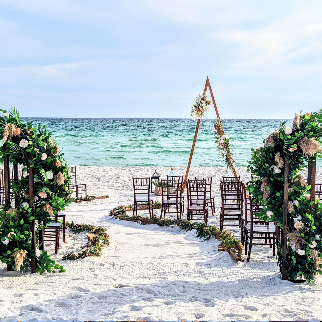 all inclusive wedding service in panama city beach destin 30a chipley bonifay vernon wedding party event rentals wedding florist dj caterer planner officiant minister photographer