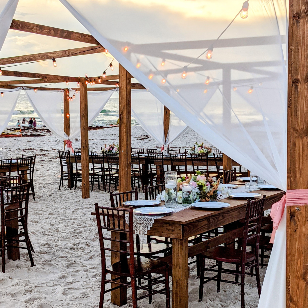 all inclusive wedding service in panama city beach destin 30a chipley bonifay vernon wedding party event rentals wedding florist dj caterer planner officiant minister photographer