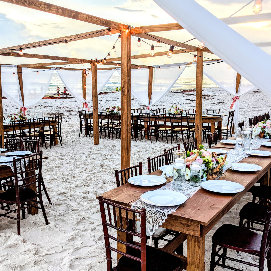 all inclusive wedding service in panama city beach destin 30a chipley bonifay vernon wedding party event rentals wedding florist dj caterer planner officiant minister photographer
