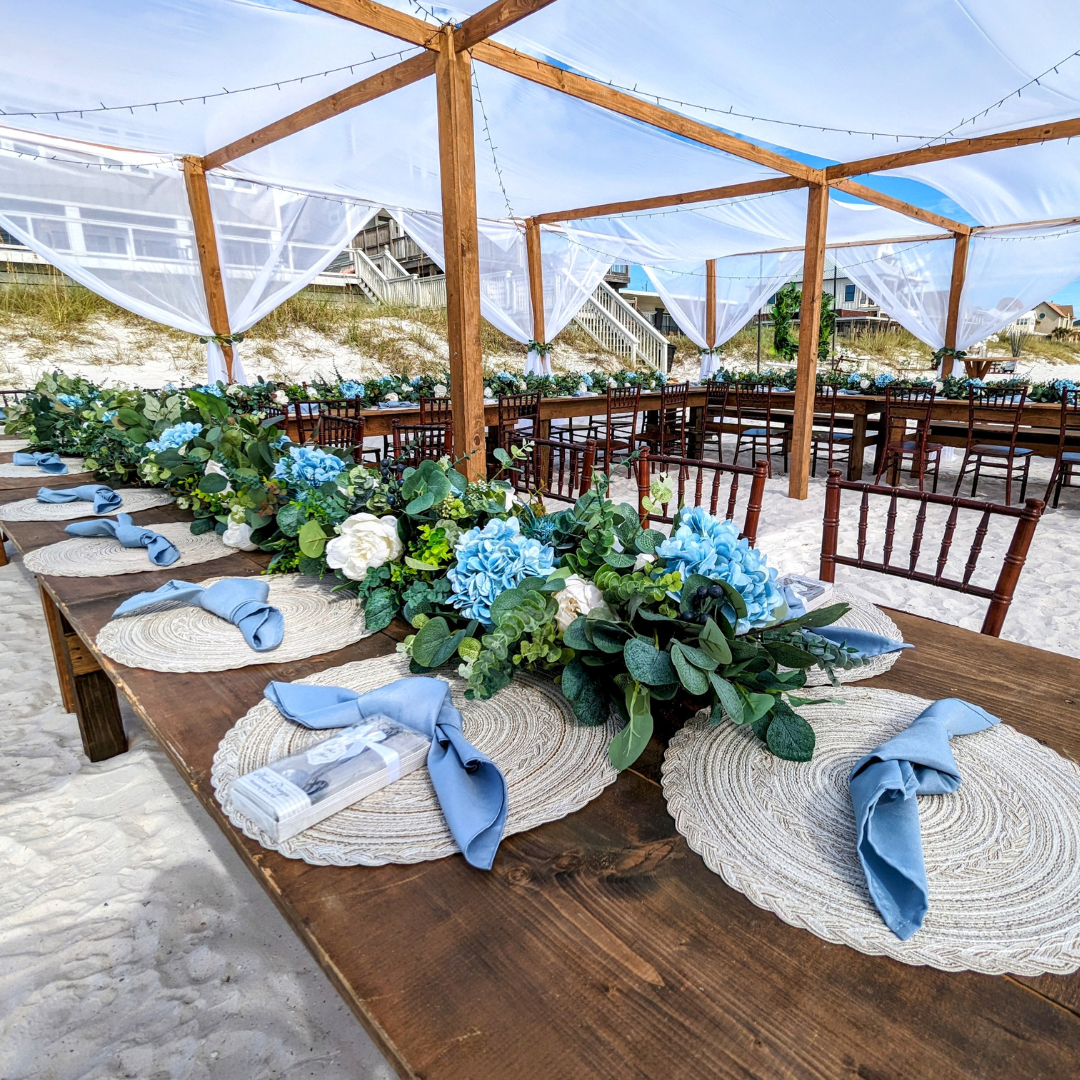 all inclusive wedding service in panama city beach destin 30a chipley bonifay vernon wedding party event rentals wedding florist dj caterer planner officiant minister photographer