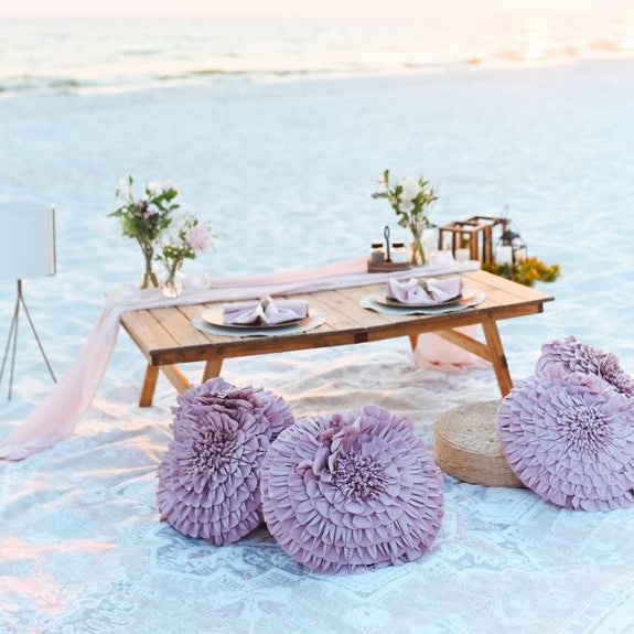 beach or backyard picnic date night in panama city beach