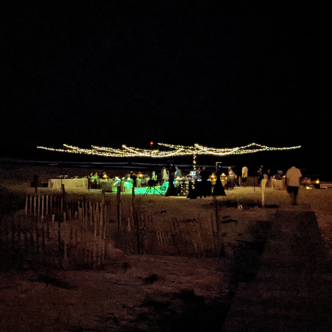 beach wedding reception package all inclusive in panama city beach florida beach lighting