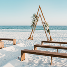 panama city beach wedding arbor seating rental wedding florist 30a destin cape san blas