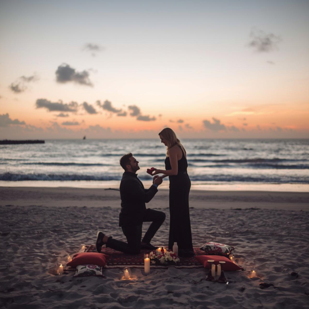 marriage proposal planning in pcb proposal photographer in panama city beach