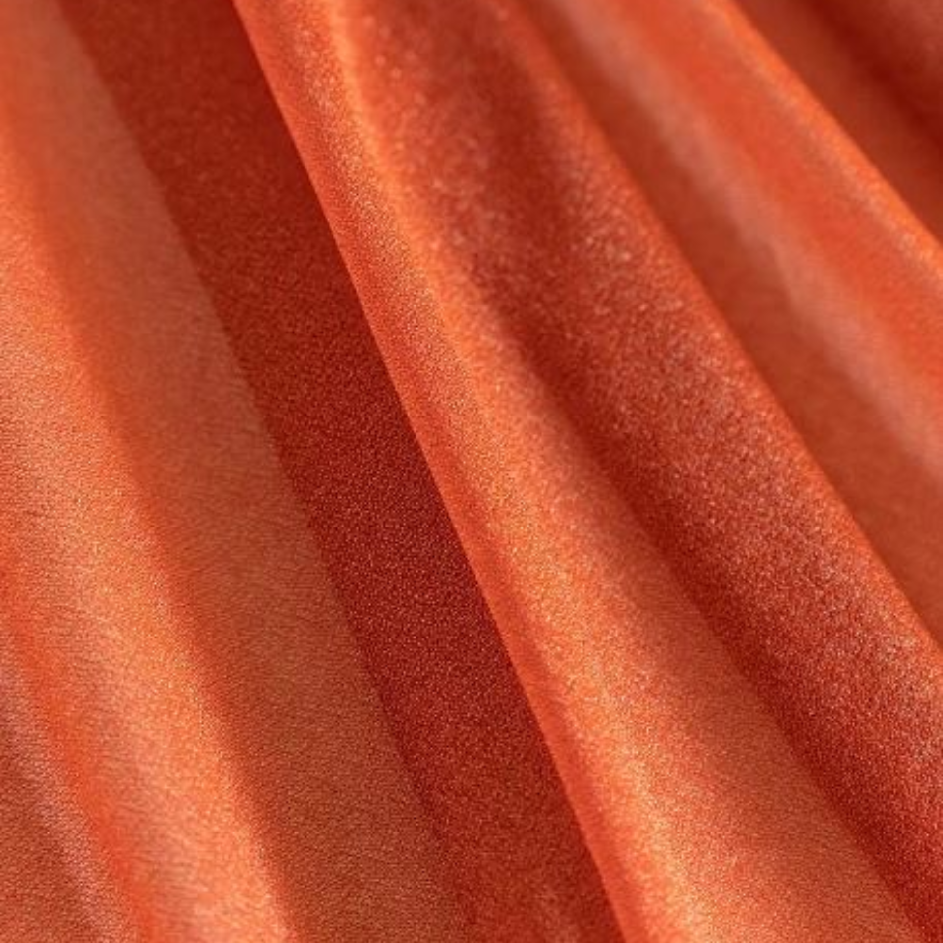 Chiffon Table Runner Terracotta with Sparkle  Wedding Party Event Rental Panama City Beach