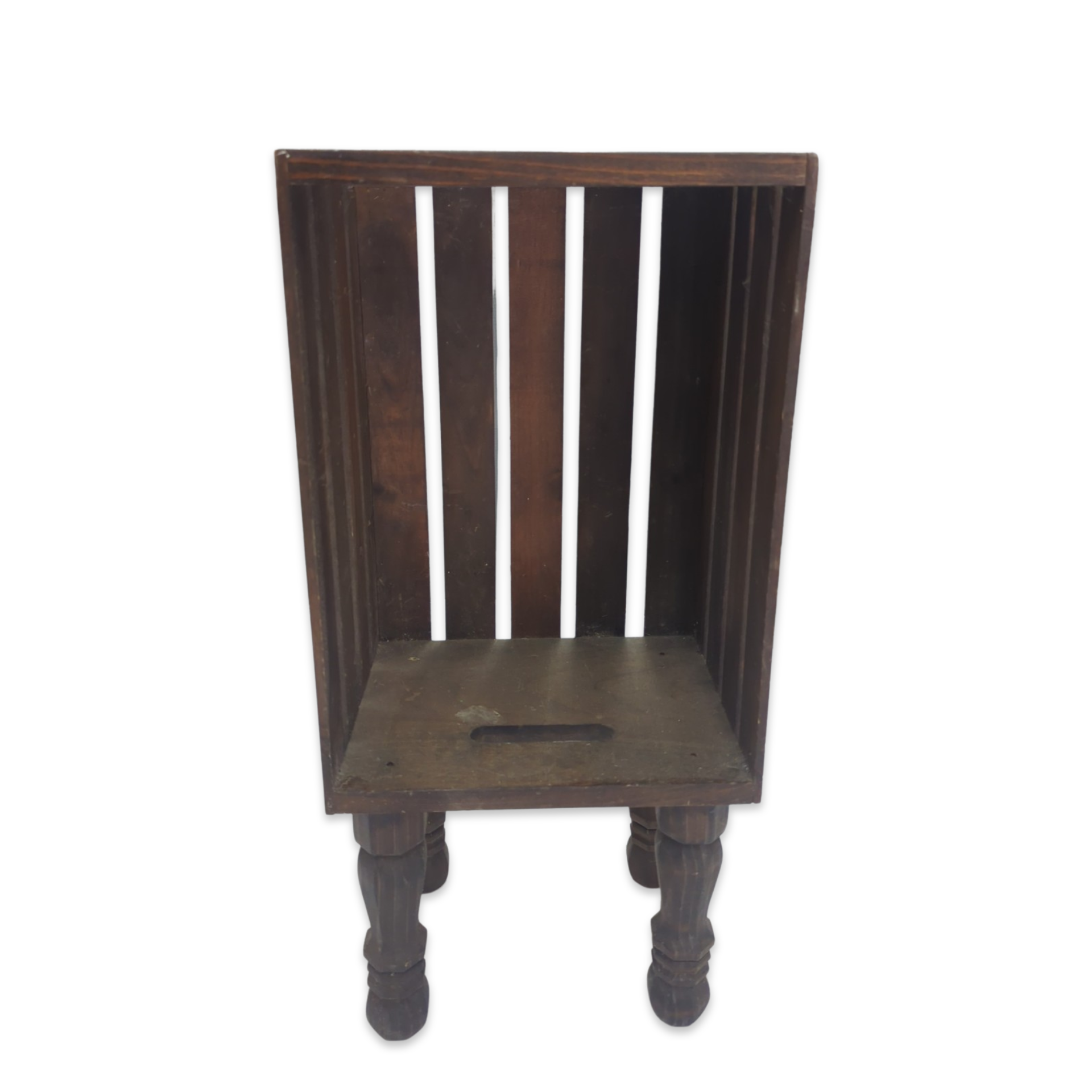 wooden crate stand for event or wedding decor or flower display