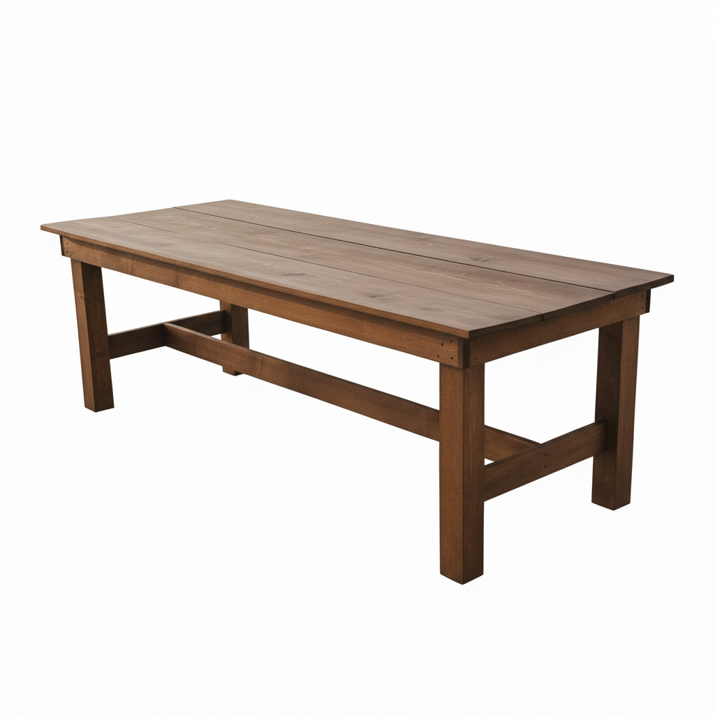 farmhouse table rental in 30a panama city beach