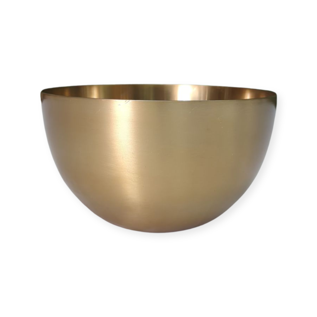 Large gold flower bowl rental in panama city beach centerpiece