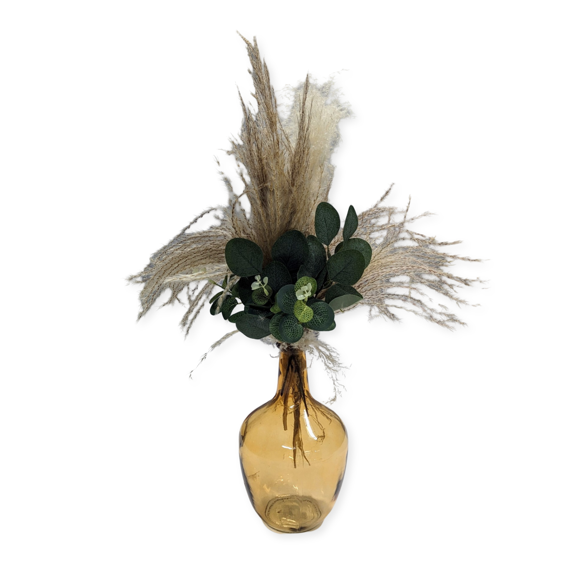 light amber boho vase rental in panama city beach