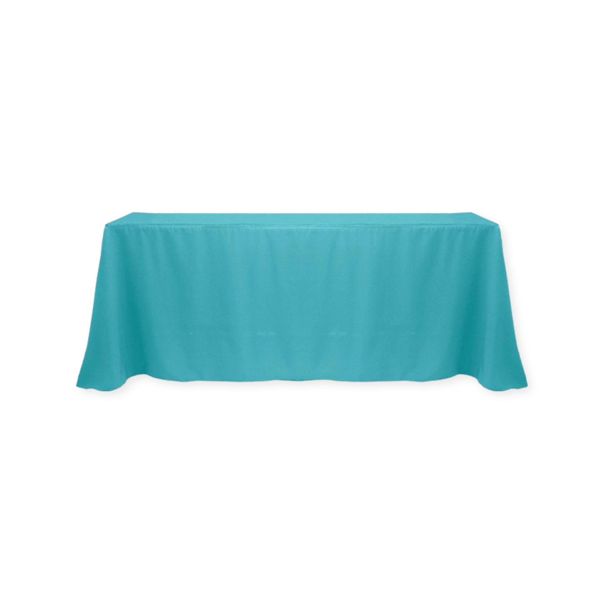 Tablecloth polyester rectangle mary blue commercial grade wedding party event rental panama city beach