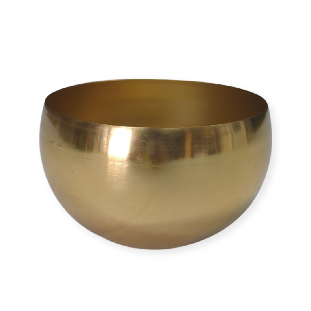 mini gold bowl centerpiece rental in panama city beach party wedding