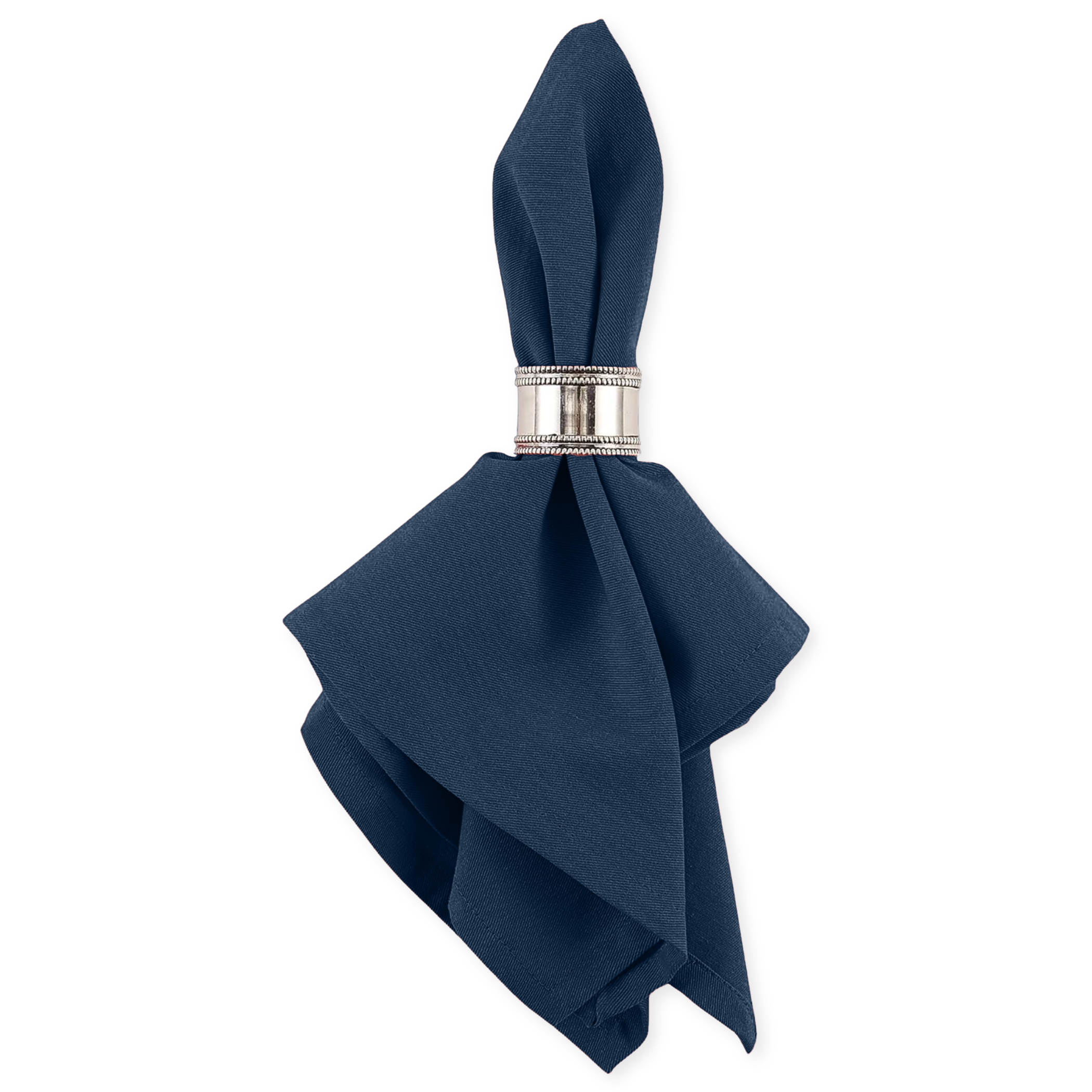 polyester napkin elegant navy blue panama city beach wedding party event rental