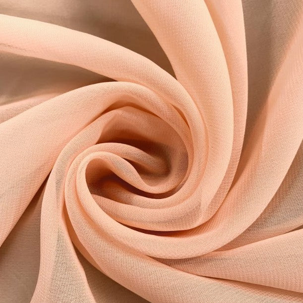 peach apricot chiffon arbor drape rental in panama city beach