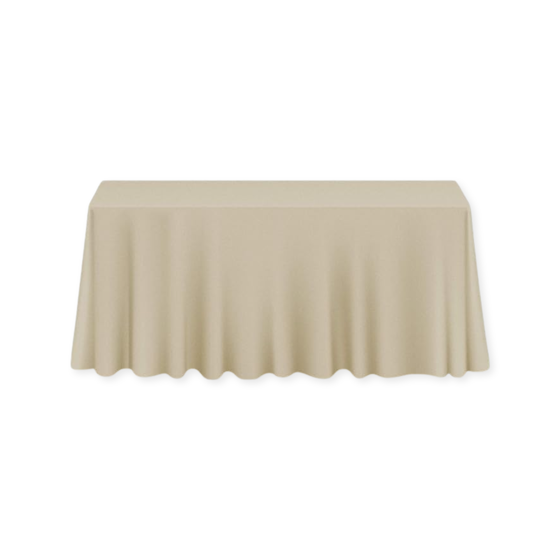 Tablecloth polyester rectangle sand commercial grade wedding party event rental panama city beach