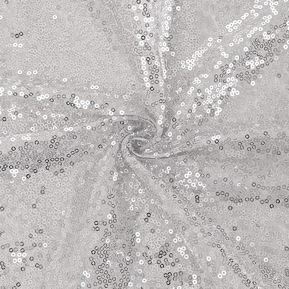 Sequin Table Silver Blue Wedding Party Event Rental Panama City Beach