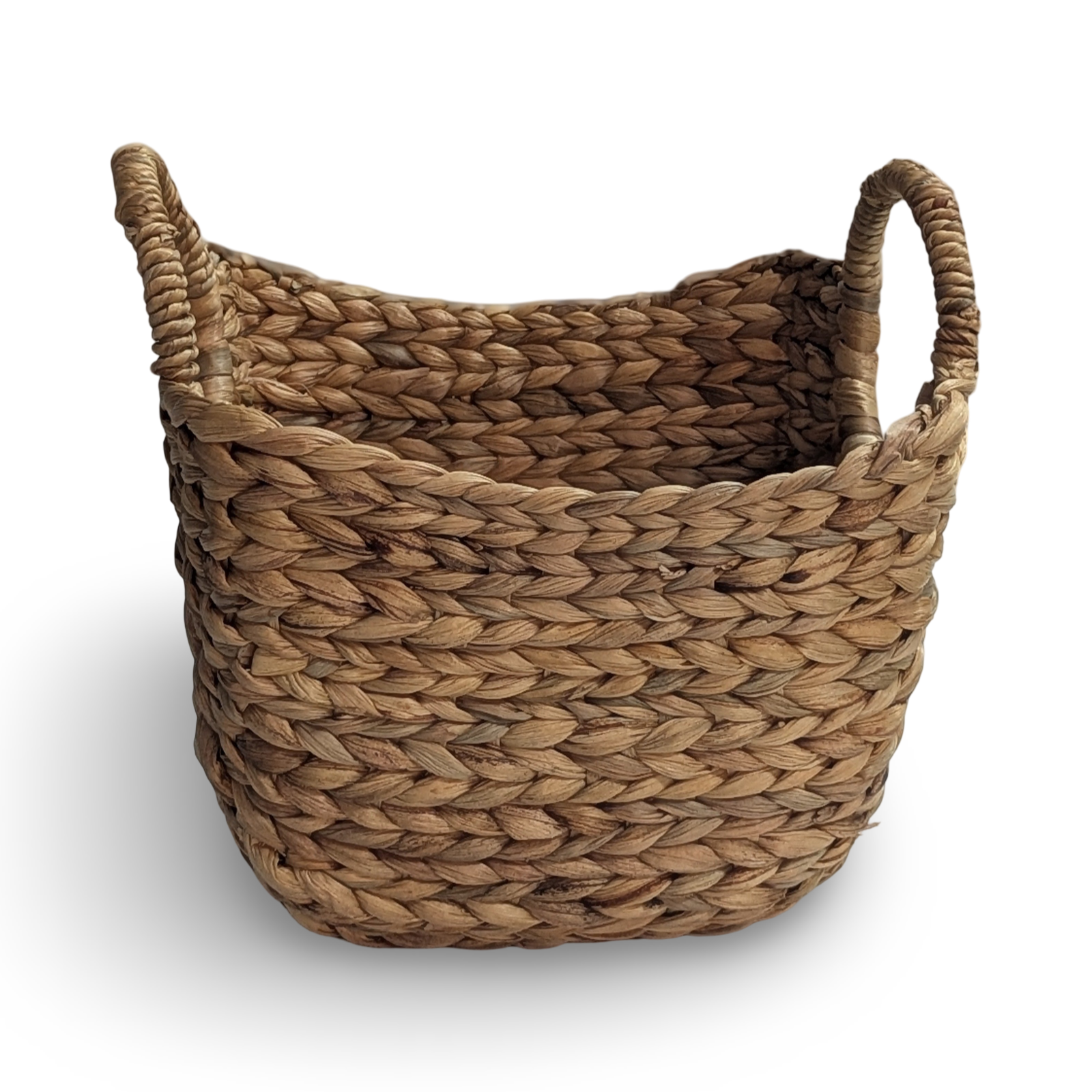 square wicker basket with handles rental in panama city beach for weddings and special events