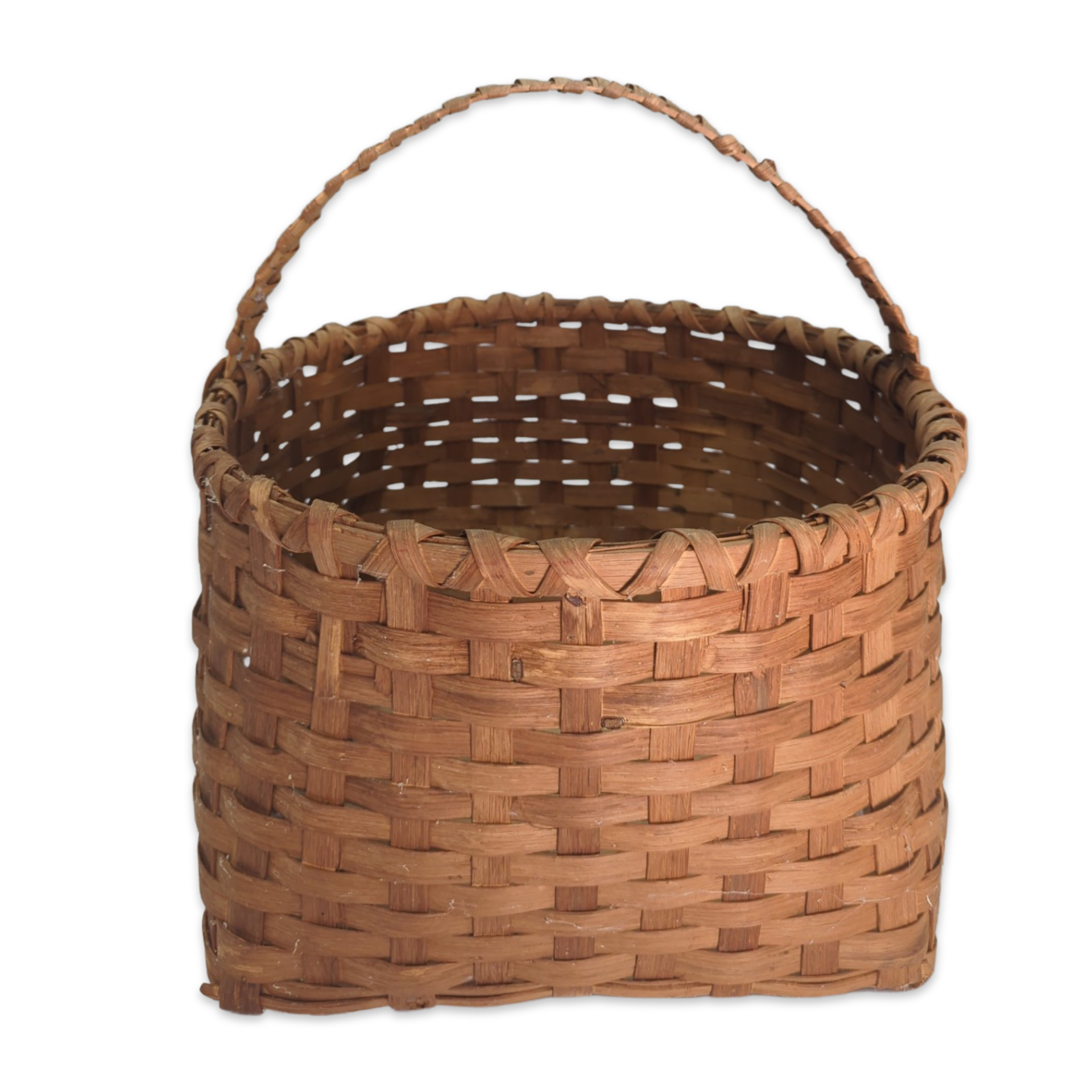 vintage wood woven natural basket decor wedding rental event party picnic boho rustic