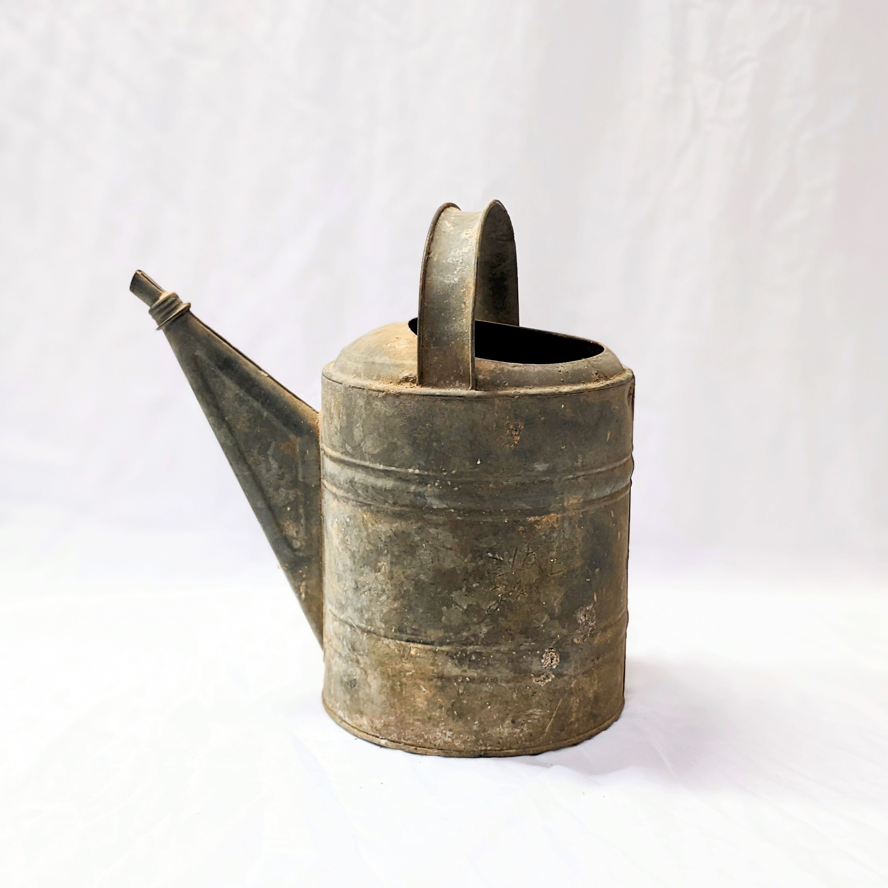 vintage watering can metal with handle rustic vintage decor for wedding event party or special occasion
