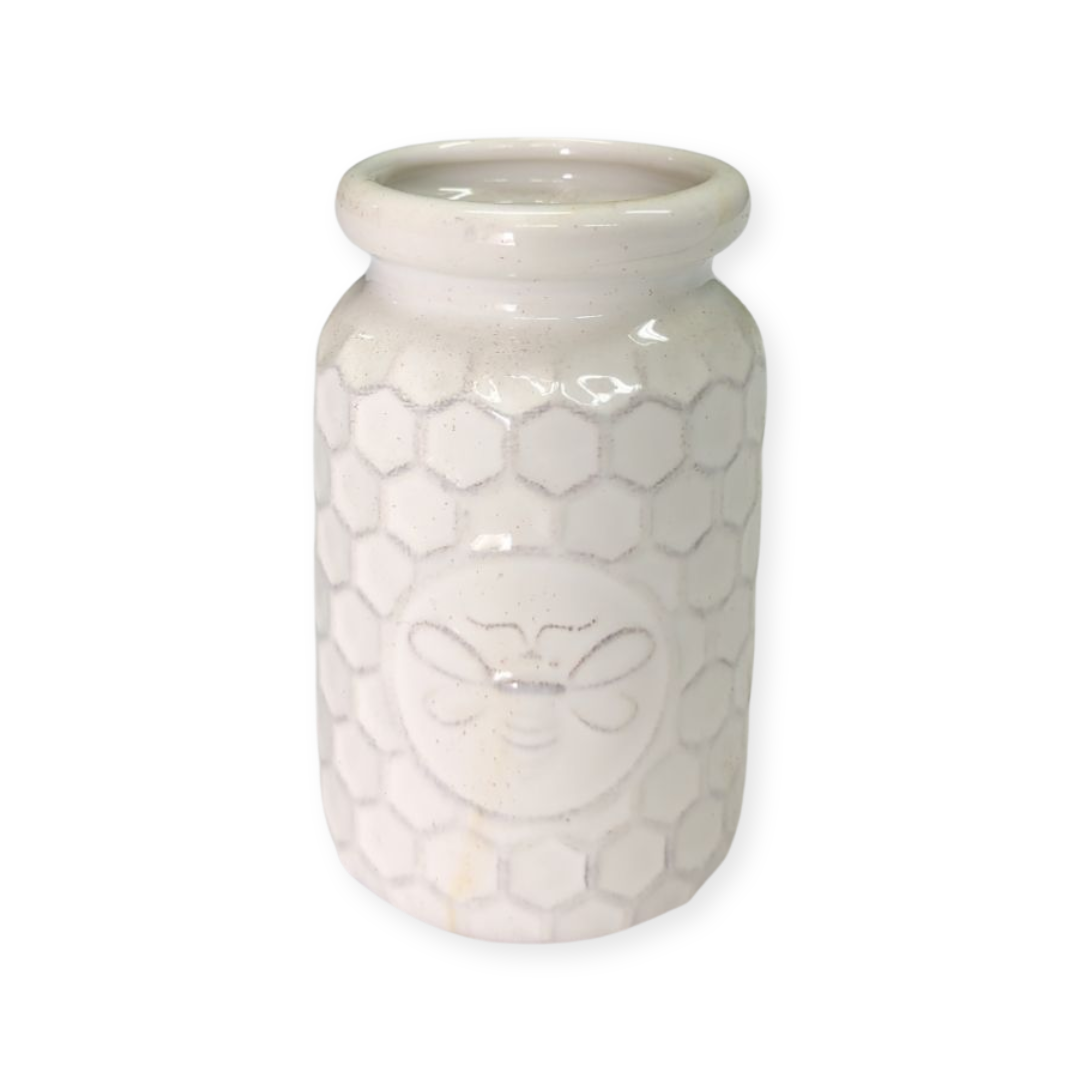 white honeycomb bud vase rental in panama city beach