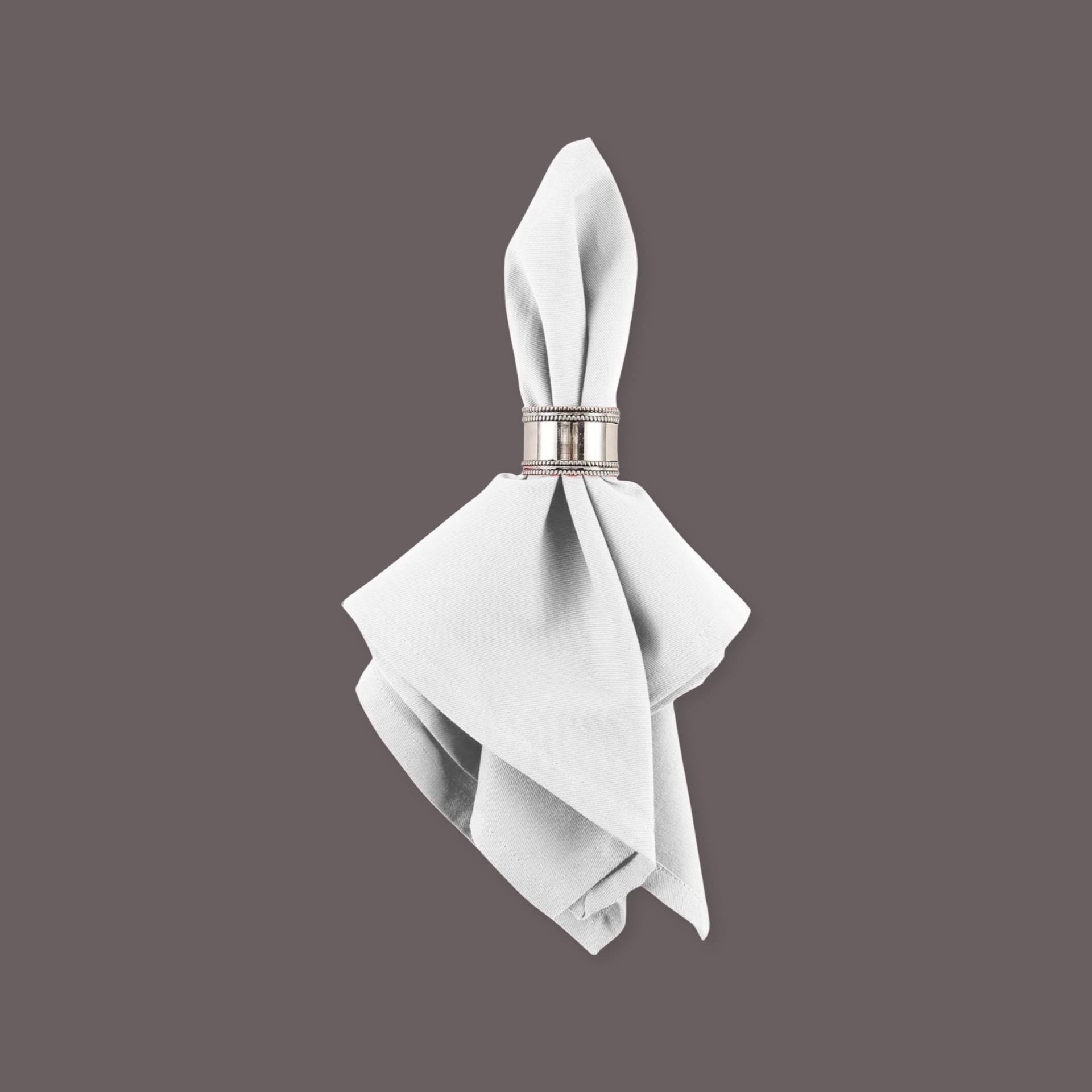 polyester napkin elegant white panama city beach wedding party event rental