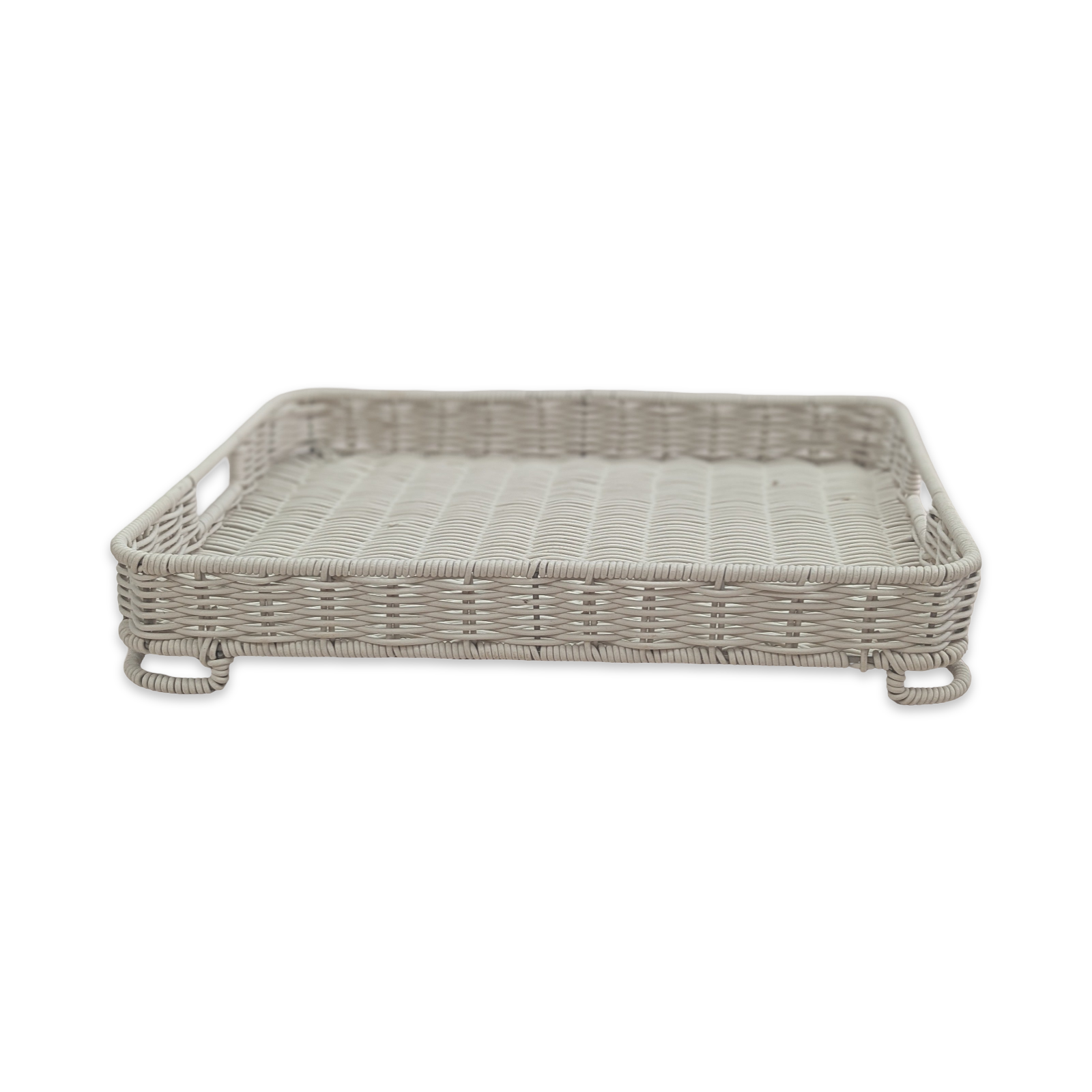 wicker serving tray with cover rental in panama city beach