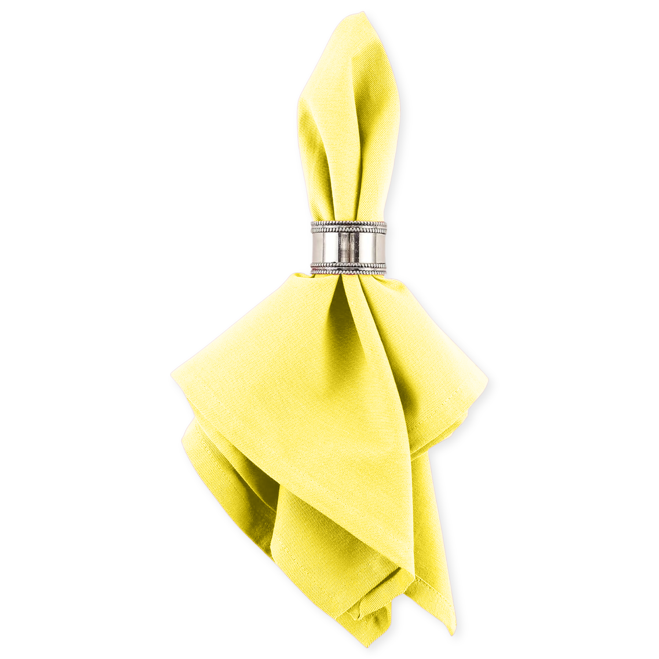 polyester napkin elegant yellow panama city beach wedding party event rental