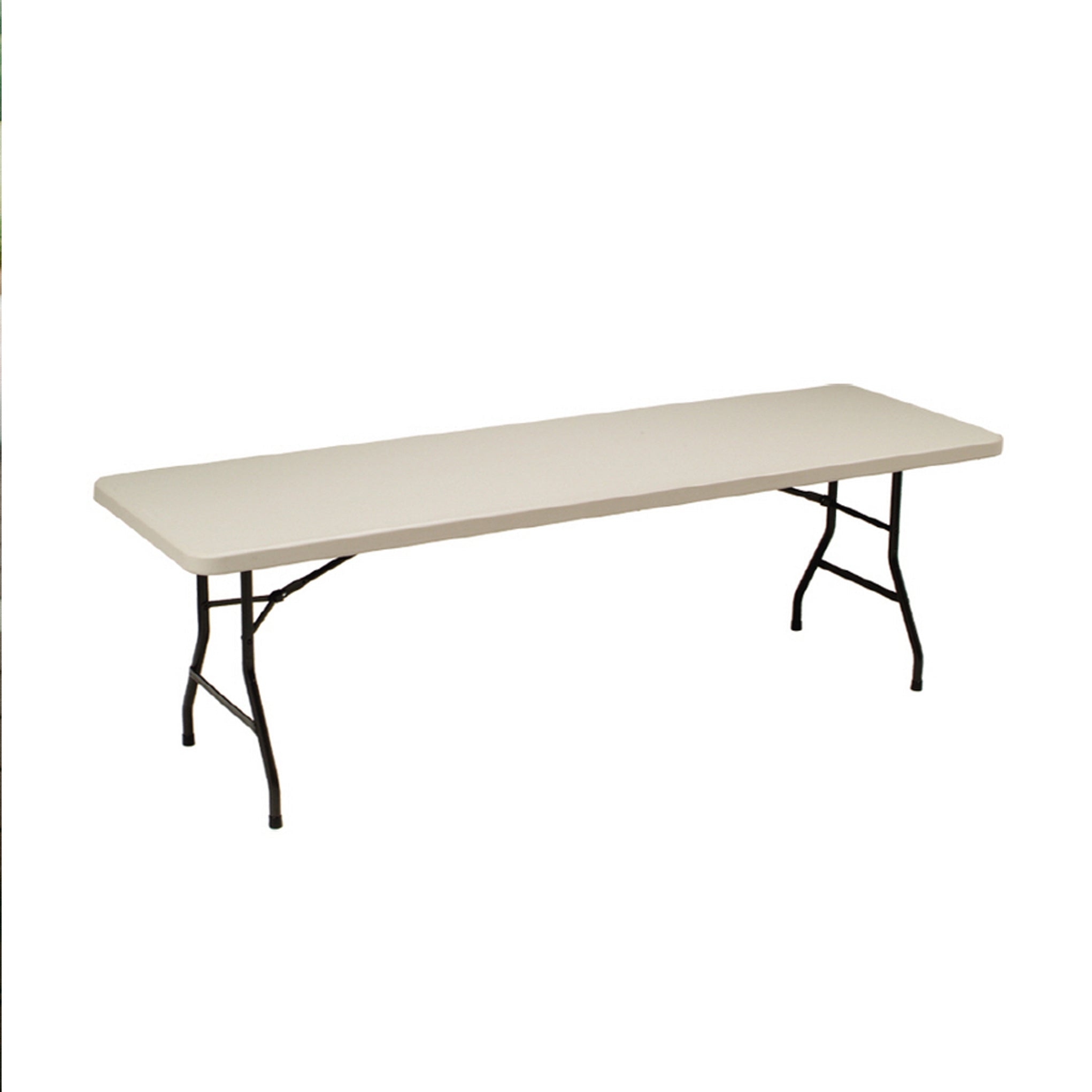 affordable 8 foot rectangle table rental in panama city beach florida for weddings, parties, and events.
