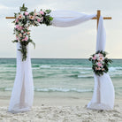 destination-beach-wedding-elopement-arbor-arch-rental-decorations-lantern-aisle-markers-panama-city-beach-wedding-planner-officiant-photographer-rentals