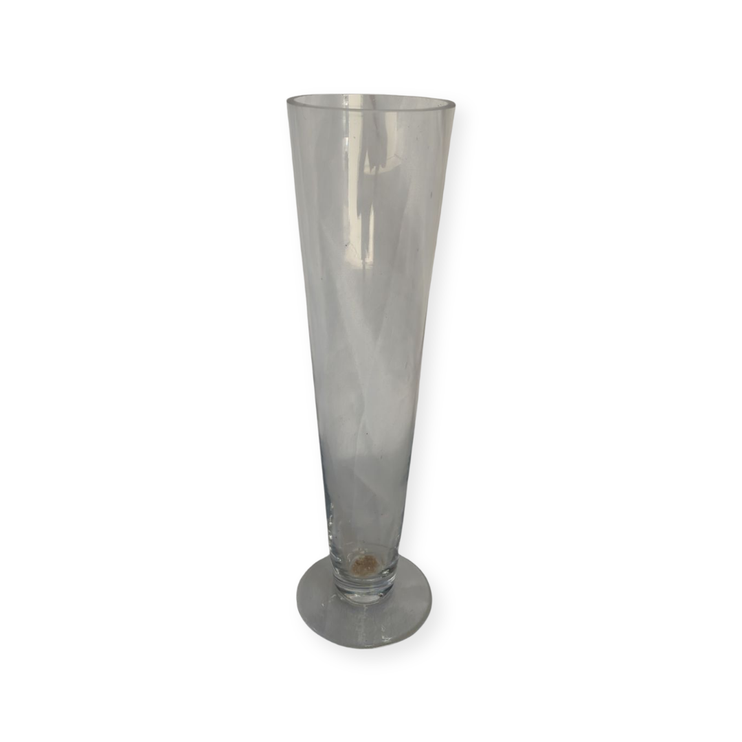 clear glass clarinet vase in panama city beach 