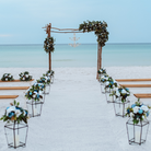 panama city beach wedding arbor seating rental wedding florist 30a destin cape san blas