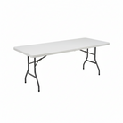 8 foot white folding table rental in panama city beach florida