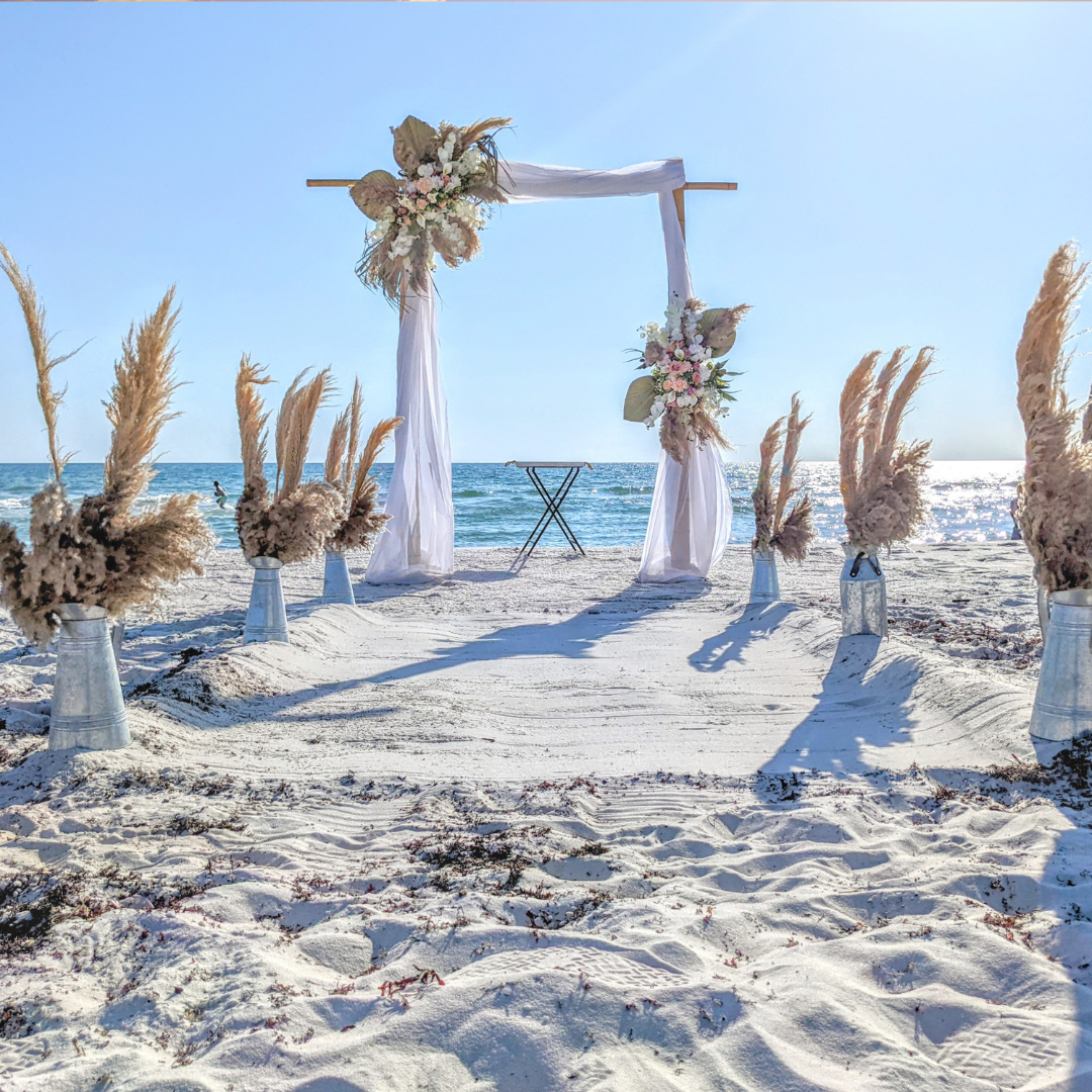 panama city beach wedding arbor rental 20a destin mexico beach port st joe cape san blas