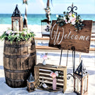 beach wedding arbor rental destination beach wedding ceremony package full service all inclusive in panama city beach 30a destin port st joe wedding planner wedding dj wedding officiant wedding photographer in panama city beach all inclusive beach wedding package