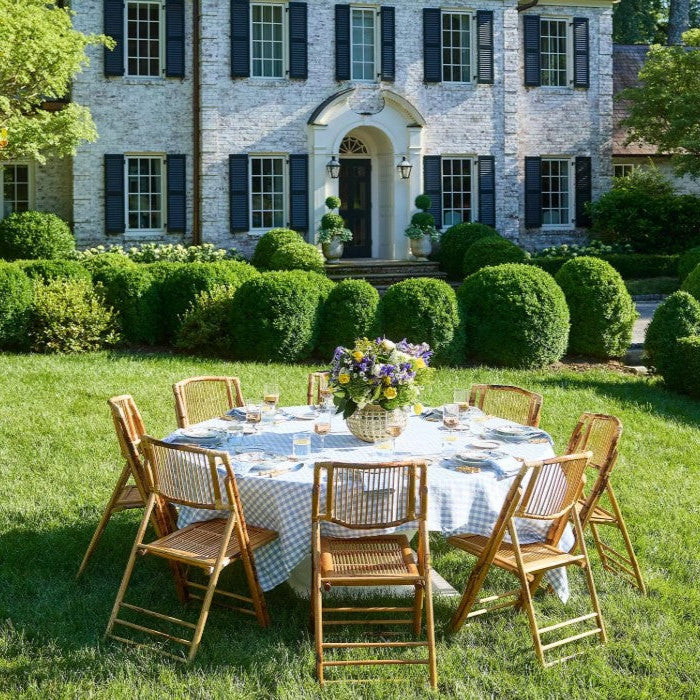 Bamboo chair rentals for garden party at a private estate in Panama City beach florida