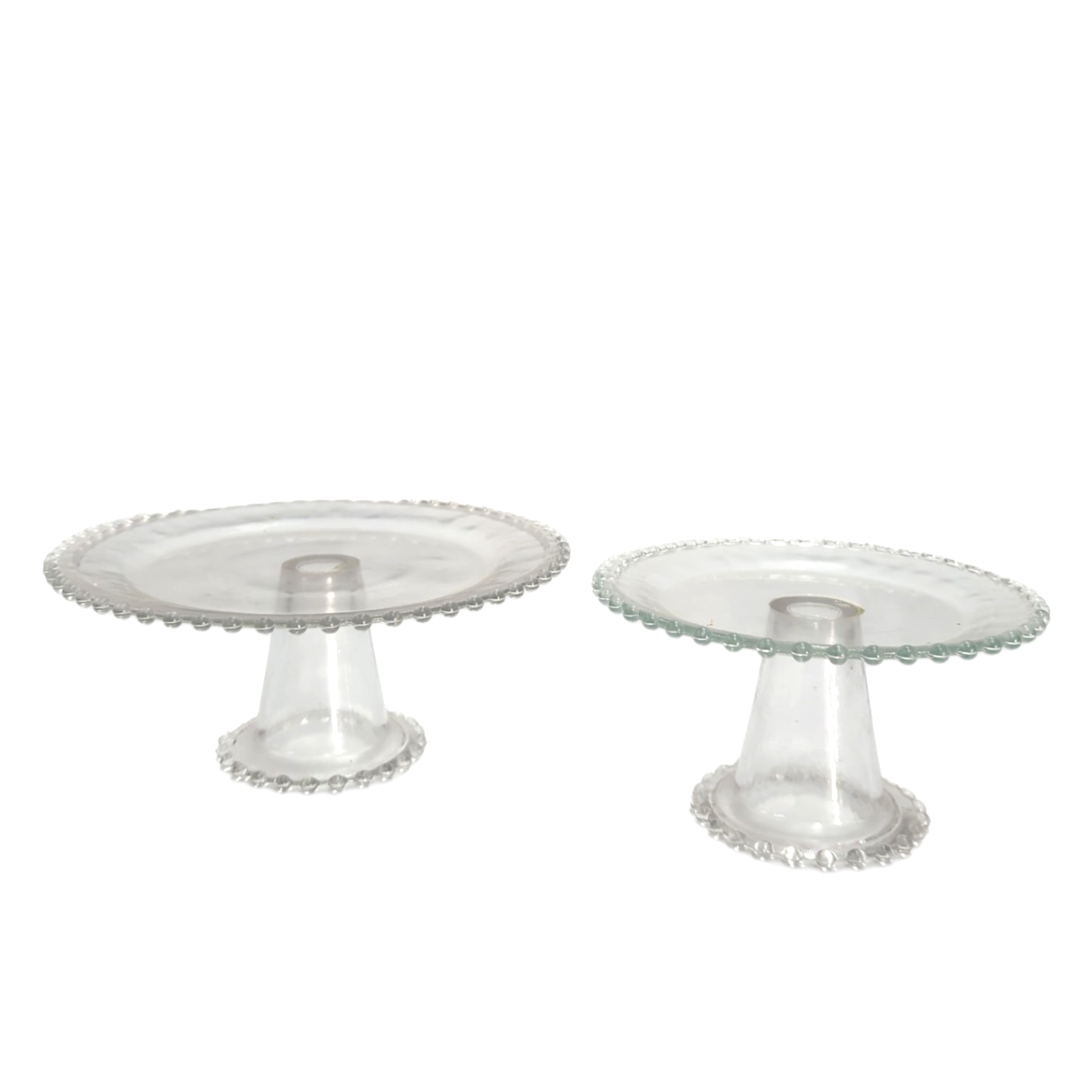 Beaded Glass Cake Stand Rental in Panama City Beach Florida 