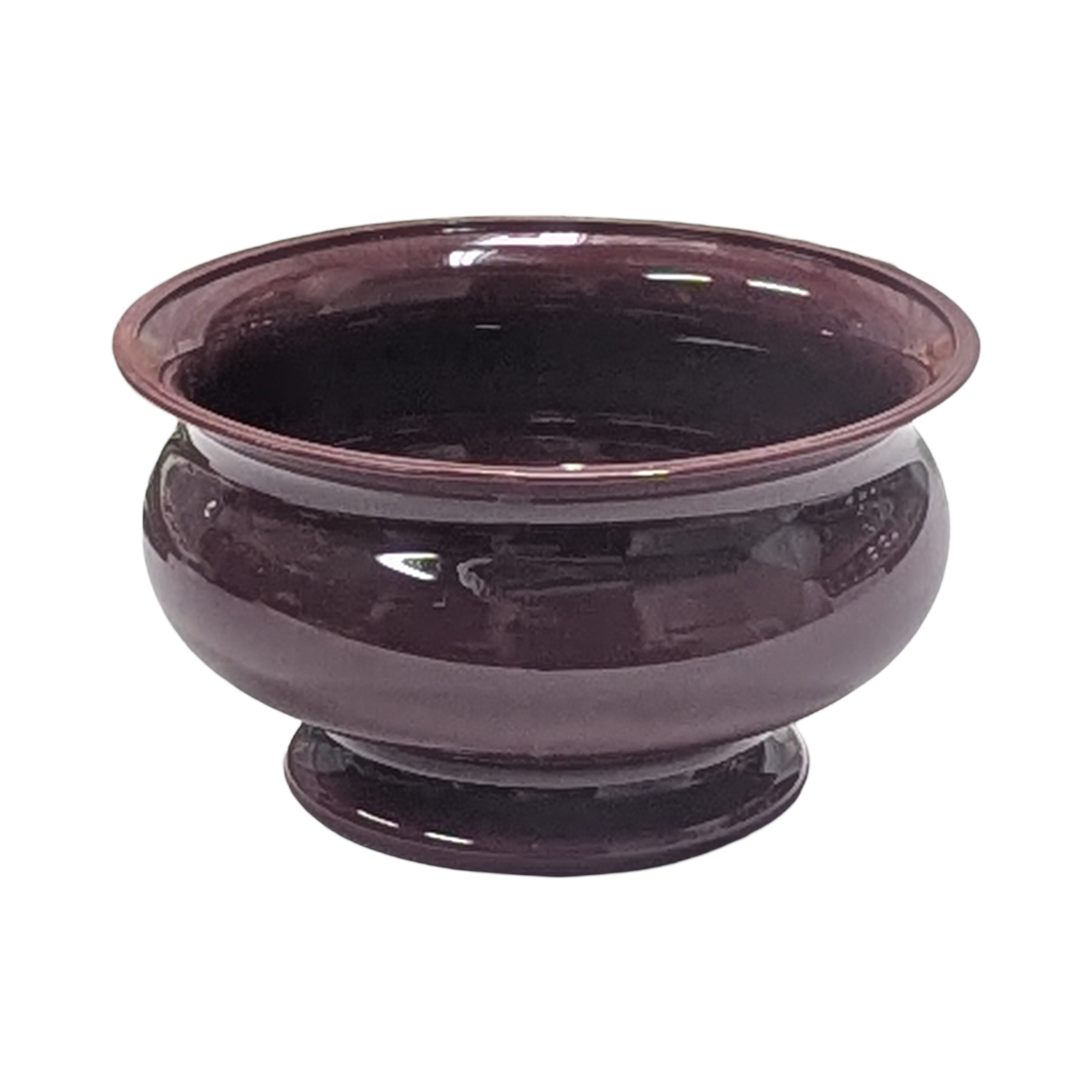 burgundy acrylic compote vase rental in panama city beach