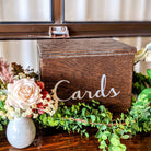 dark wood card box rental in panama city baech