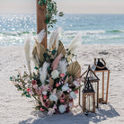 extra large wedding ground floral rental