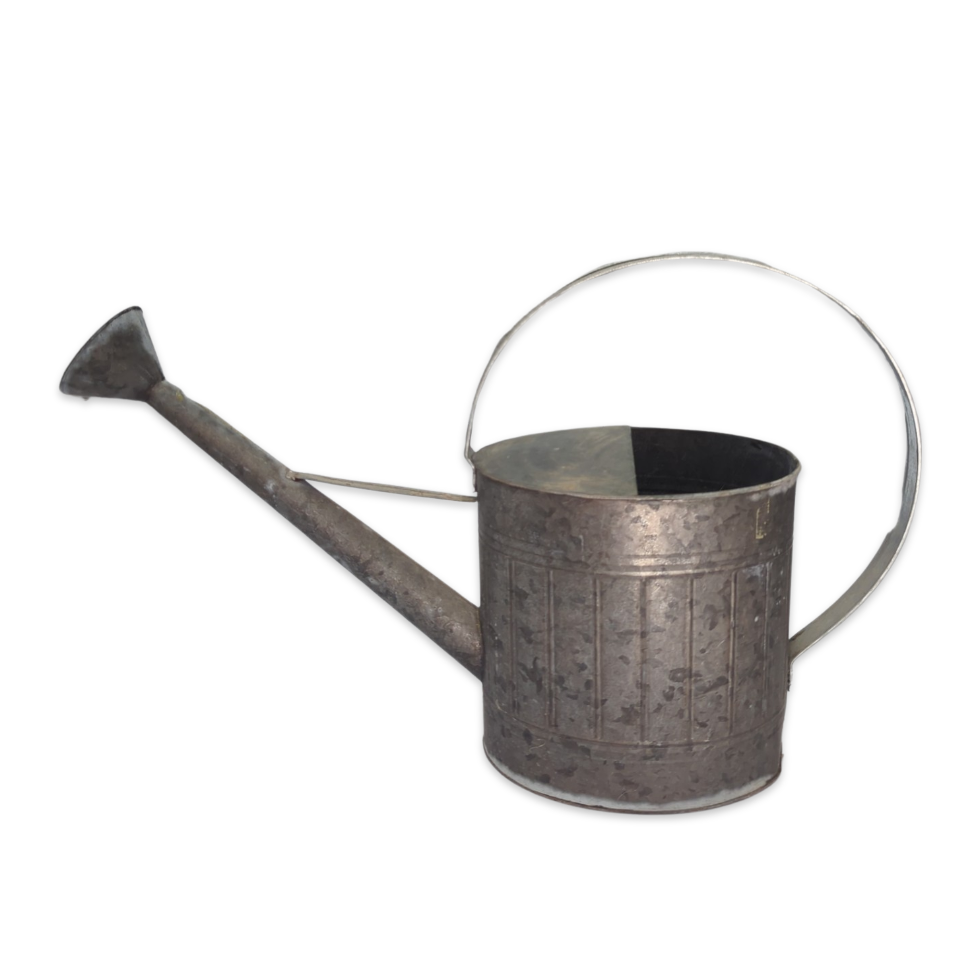 large metal watering can with long spout and oversized handle for vase or decor for wedding party event