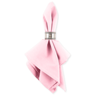 polyester napkin elegant light pink panama city beach wedding party event rental