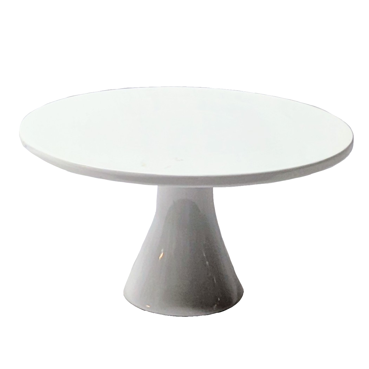 Lily's Porcelain Modern White Cake Stand Rental in Panama City Beach 