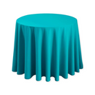 Tablecloth polyester round mary blue commercial grade wedding party event rental panama city beach