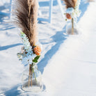 milk jug glass aisle marker rental in panama city beach