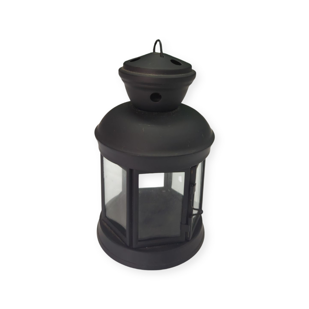 White Metal Mini Lantern