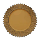 Mustard Yellow Sunflower charger rental in panama city beach