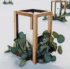 open wood frame aisle marker rental in panama city beach